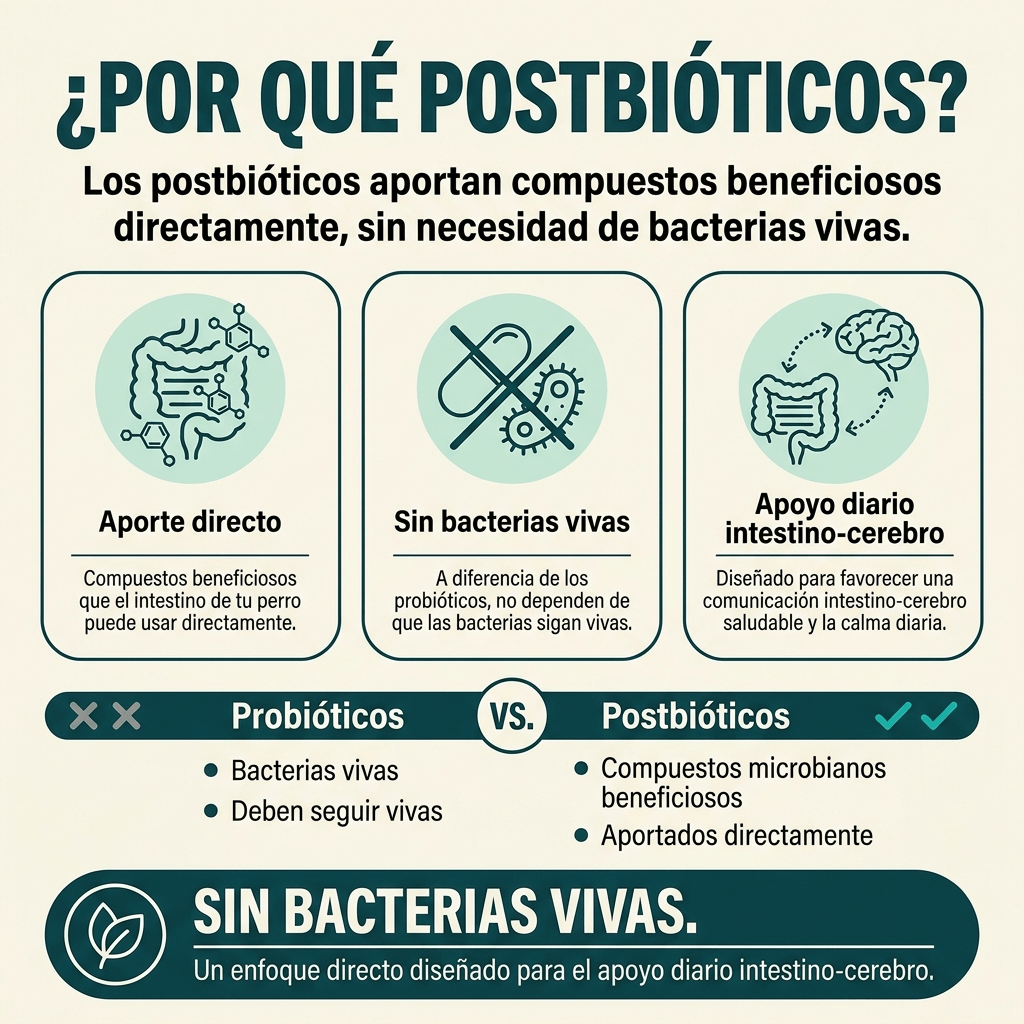 Masticables Posbióticos CalmAxis™