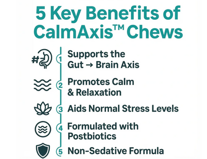 CalmAxis™ Postbiotic Chews