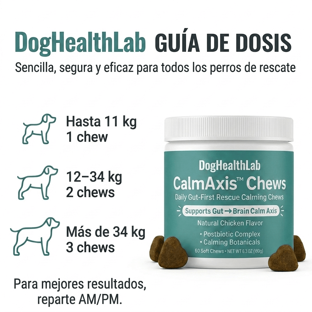 Masticables Posbióticos CalmAxis™