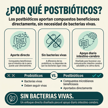 Masticables Posbióticos CalmAxis™